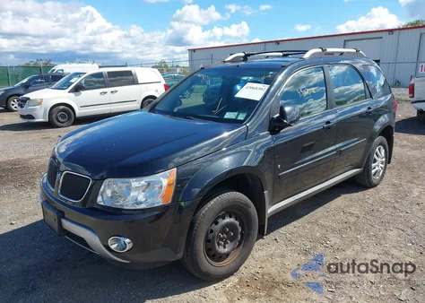 2008 Pontiac Torrent из США, поврежденный, VIN 2CKDL33FX86074483
